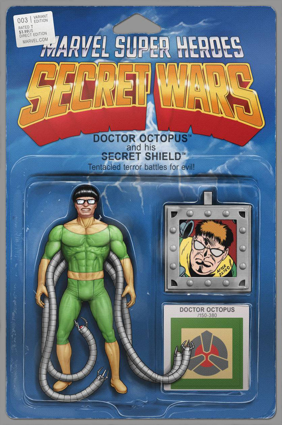 Secret Wars #3 Cover D Variant John Tyler Christopher Action Figure Cover