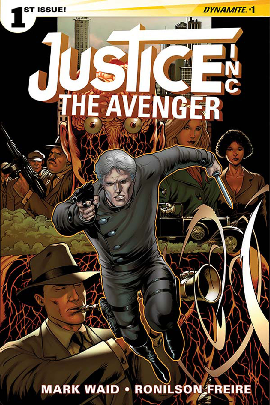 Justice Inc The Avenger #1 Cover F Incentive Barry Kitson Color Variant Cover