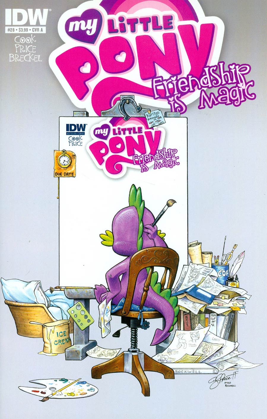 My Little Pony Friendship Is Magic #28 Cover A Regular Andy Price Cover