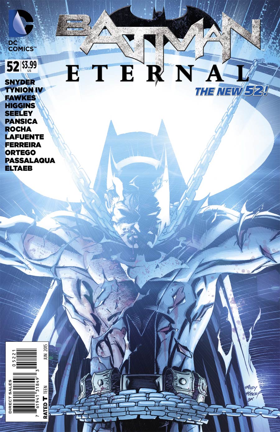 Batman Eternal #52 Cover B Incentive Andy Kubert Variant Cover