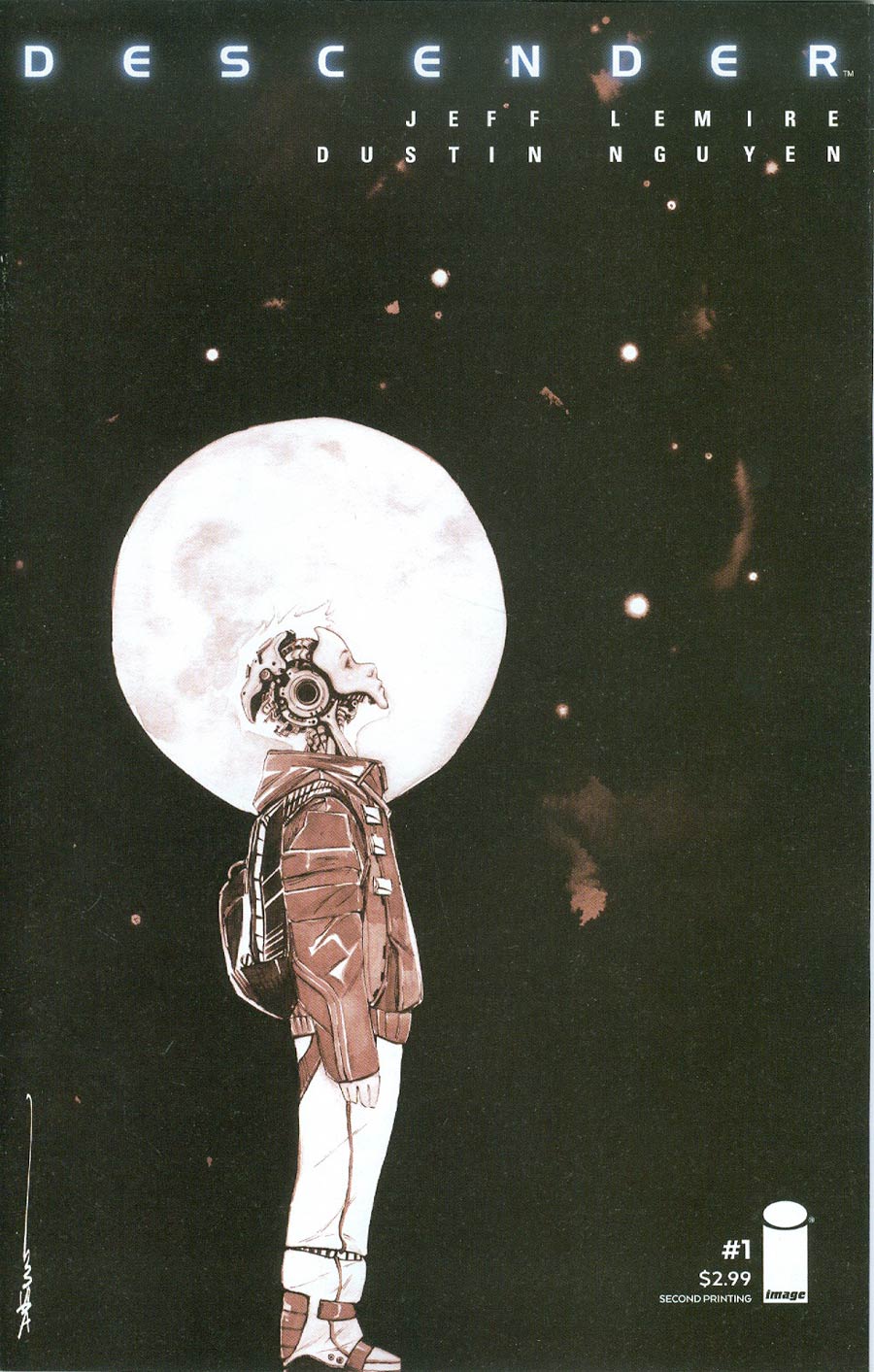 Descender #1 Cover C 2nd Ptg Dustin Nguyen Variant Cover