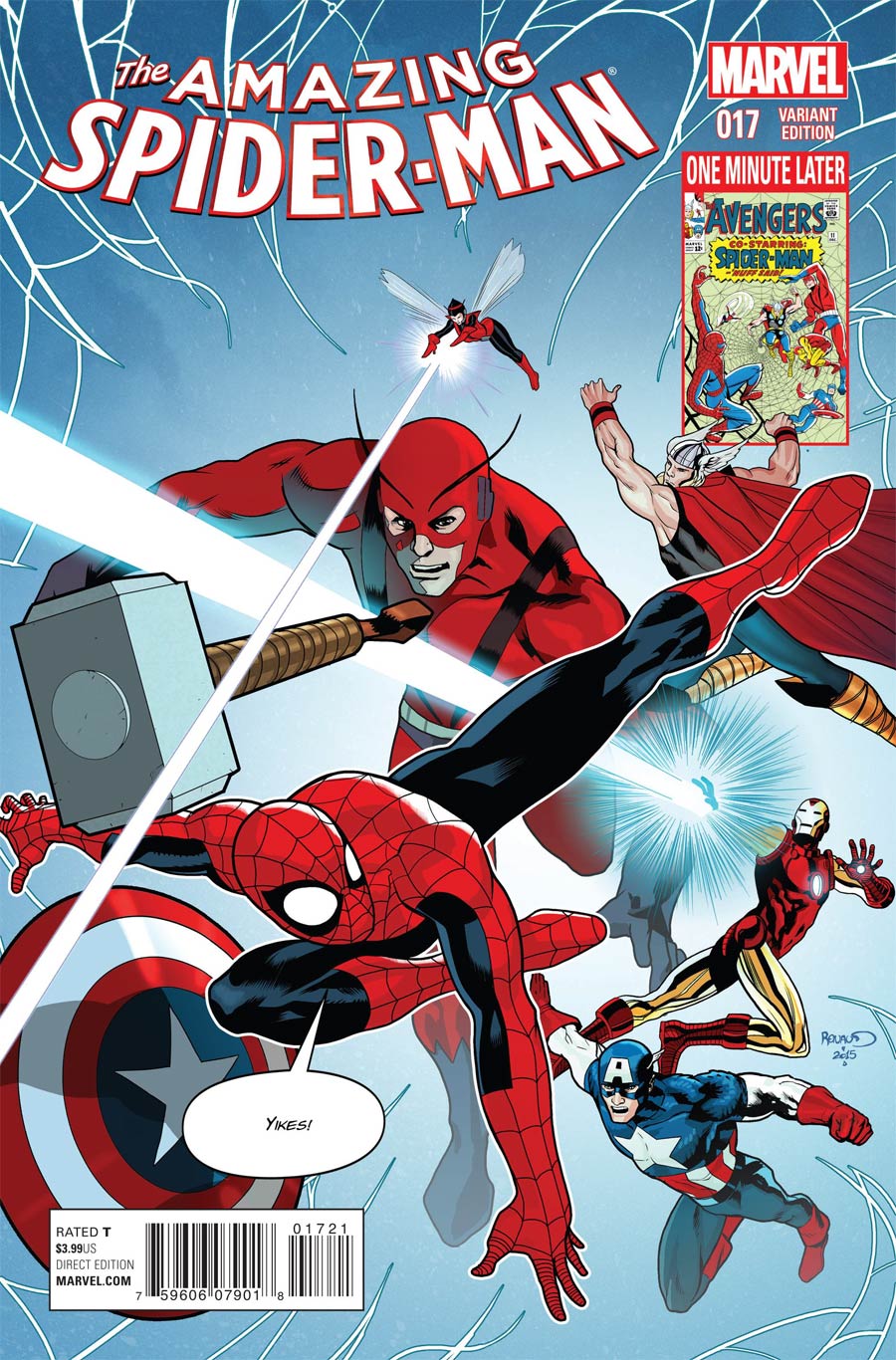 Amazing Spider-Man Vol 3 #17 Cover C Incentive Avengers Variant Cover