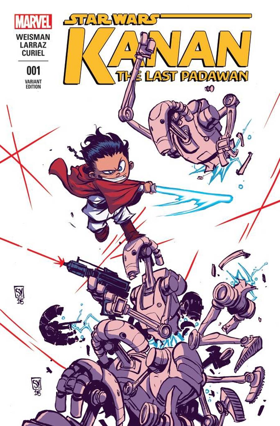 Kanan The Last Padawan #1 Cover B Variant Skottie Young Baby Cover