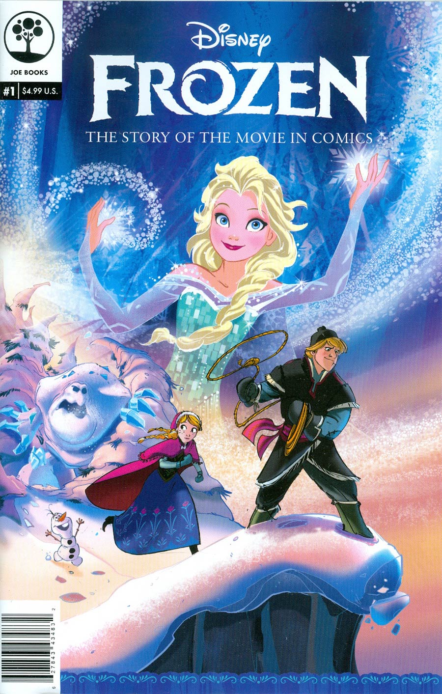 Disneys Frozen Adaptation #1 Cover B 2nd Ptg