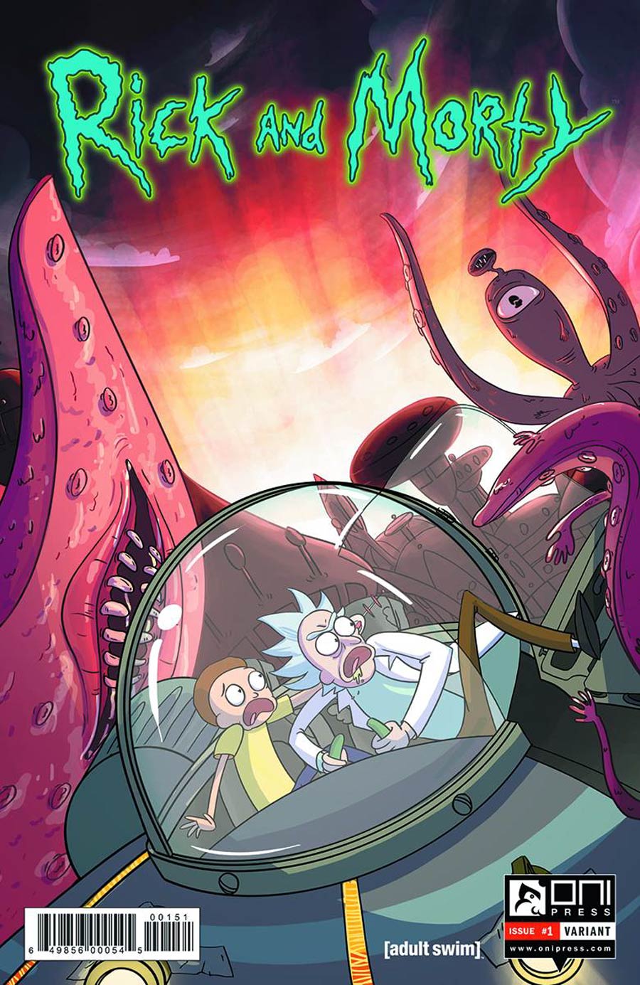 Rick And Morty #1 Cover B Incentive Julieta Colas Variant Cover
