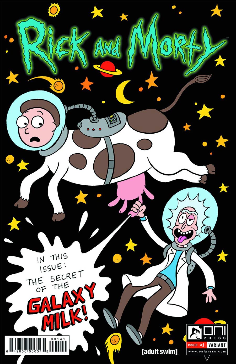 Rick And Morty #1 Cover C Incentive Johnny Ryan Variant Cover