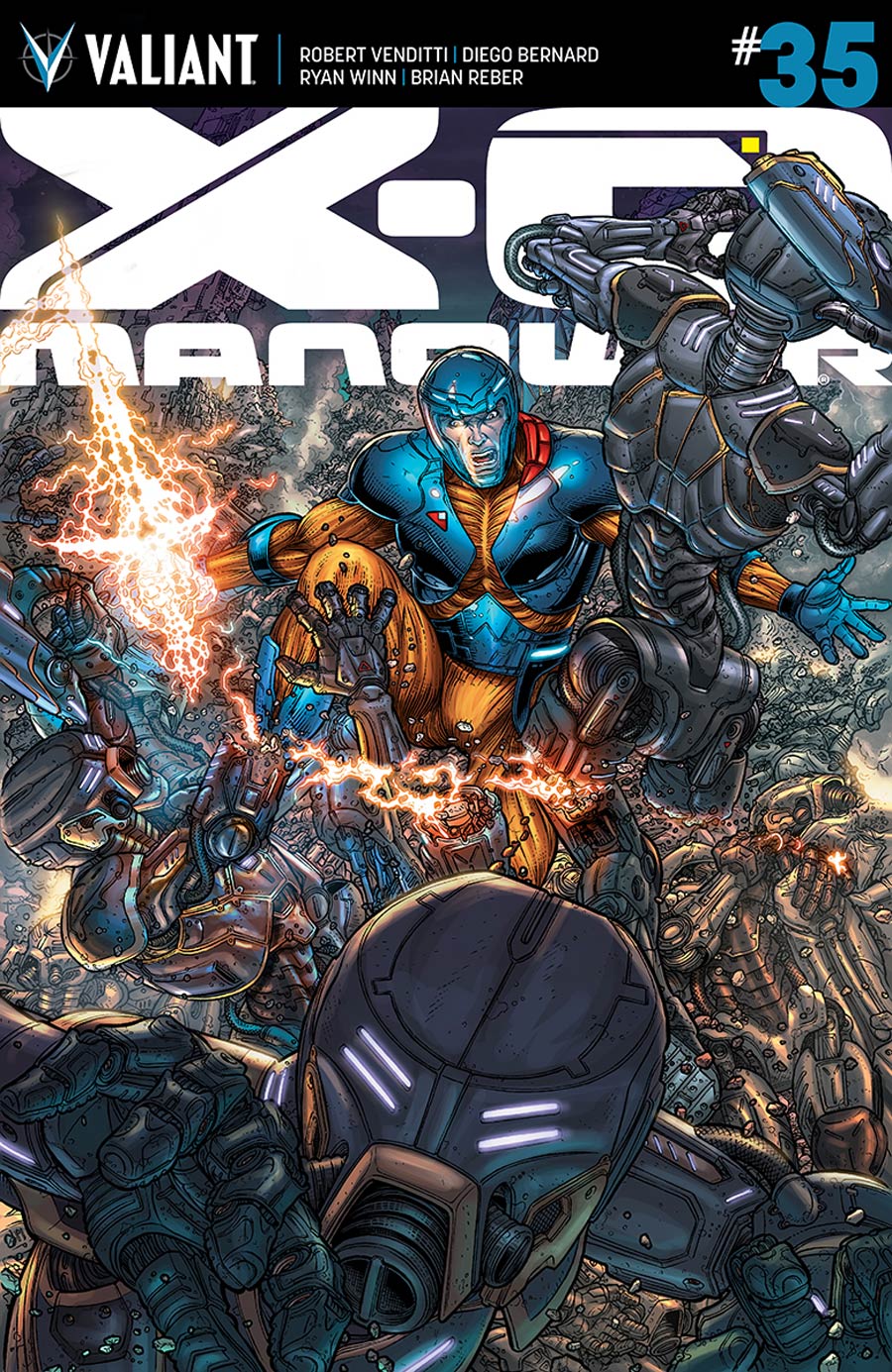 X-O Manowar Vol 3 #35 Cover D Incentive Juan Jose Ryp Variant Cover