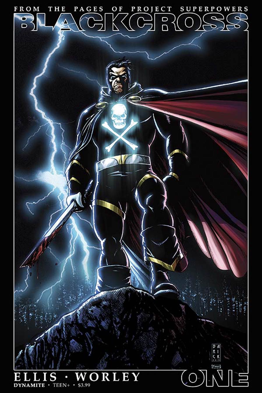 Project Superpowers Blackcross #1 Cover P 2nd Ptg Darick Robertson Variant Cover