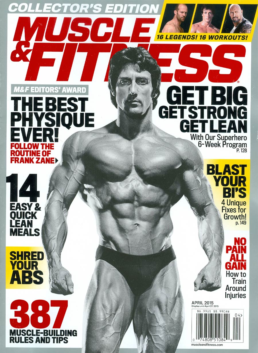 Muscle & Fitness magazine vol 76 #4 Apr 2015