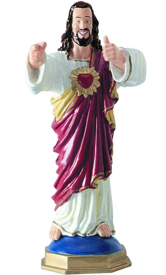 Buddy Christ Dashboard Statue