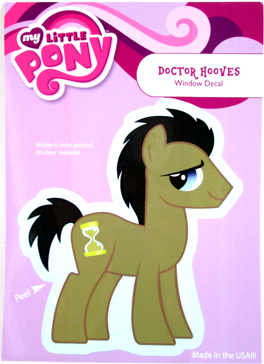 My Little Pony Decal 5.25x5-inch Doctor Hooves
