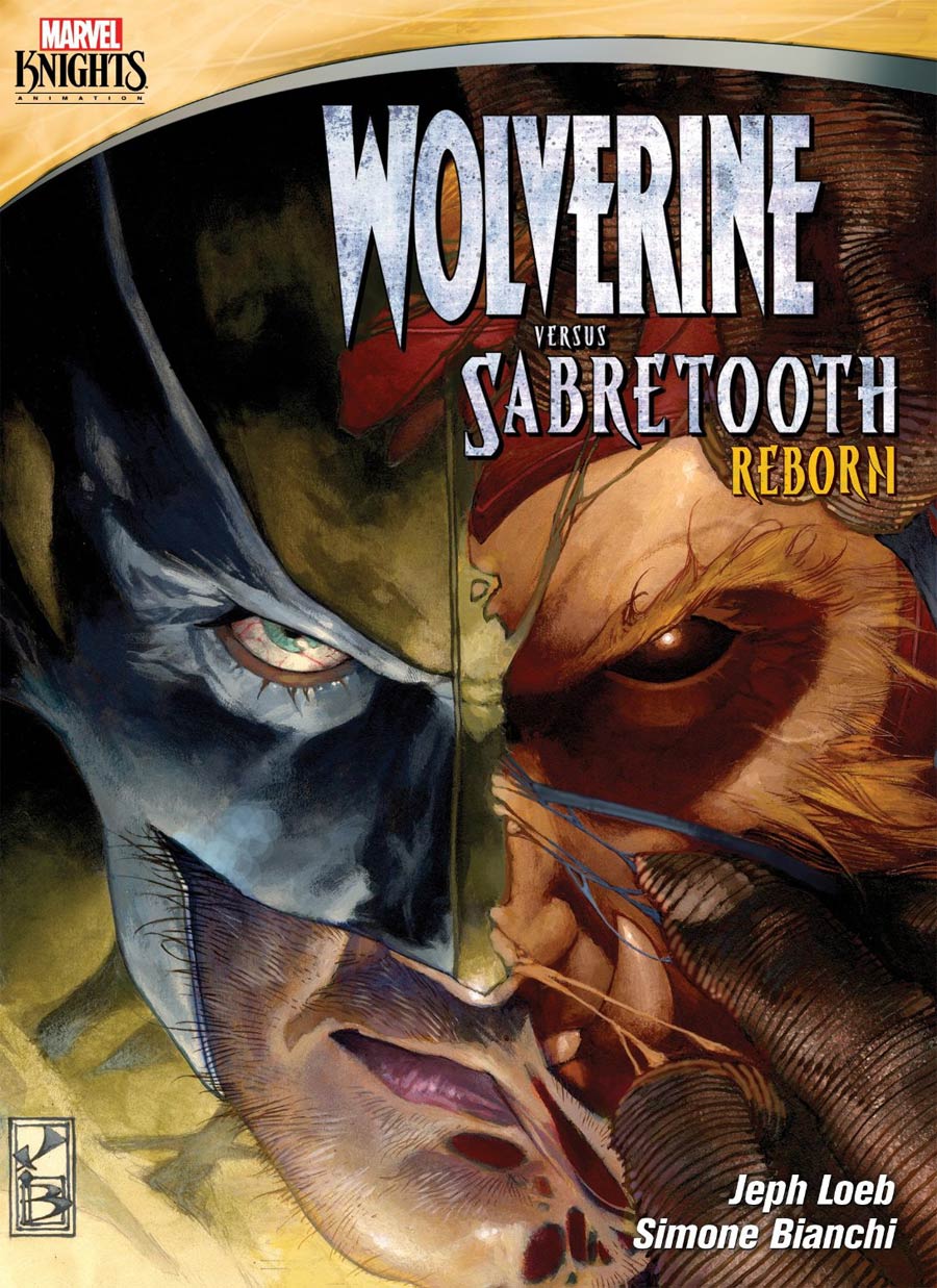 Marvel Knights Wolverine vs Sabretooth Reborn DVD