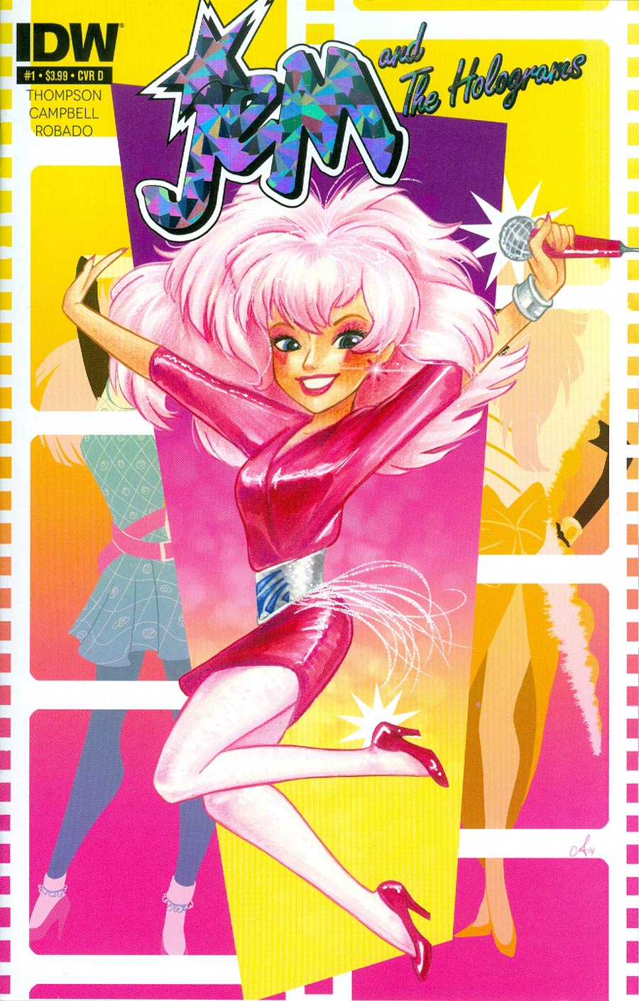 Jem And The Holograms #1 Cover D Regular Amy Mebberson Jem Cover