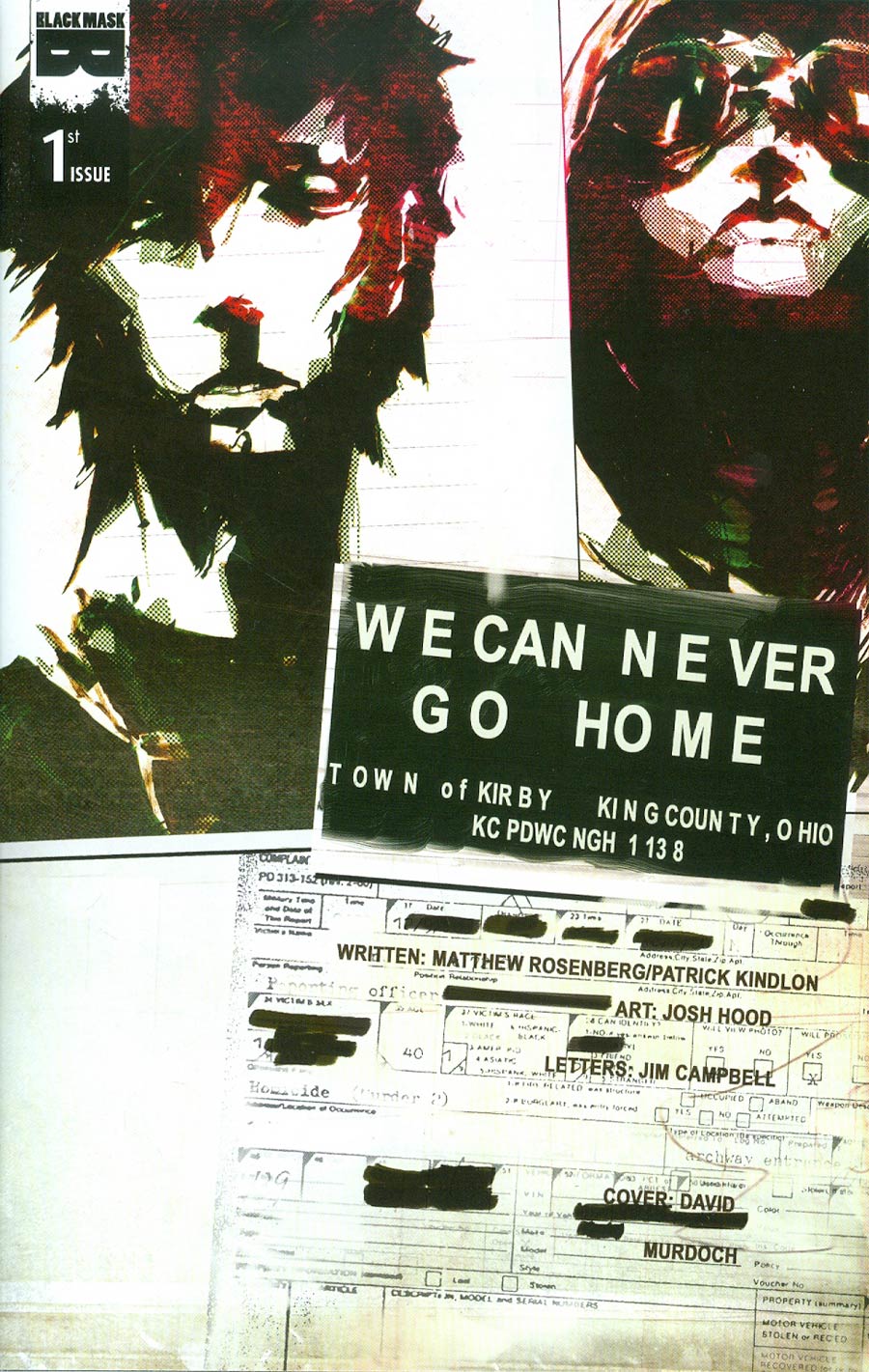 We Can Never Go Home #1 Cover B 1st Ptg David Murdoch
