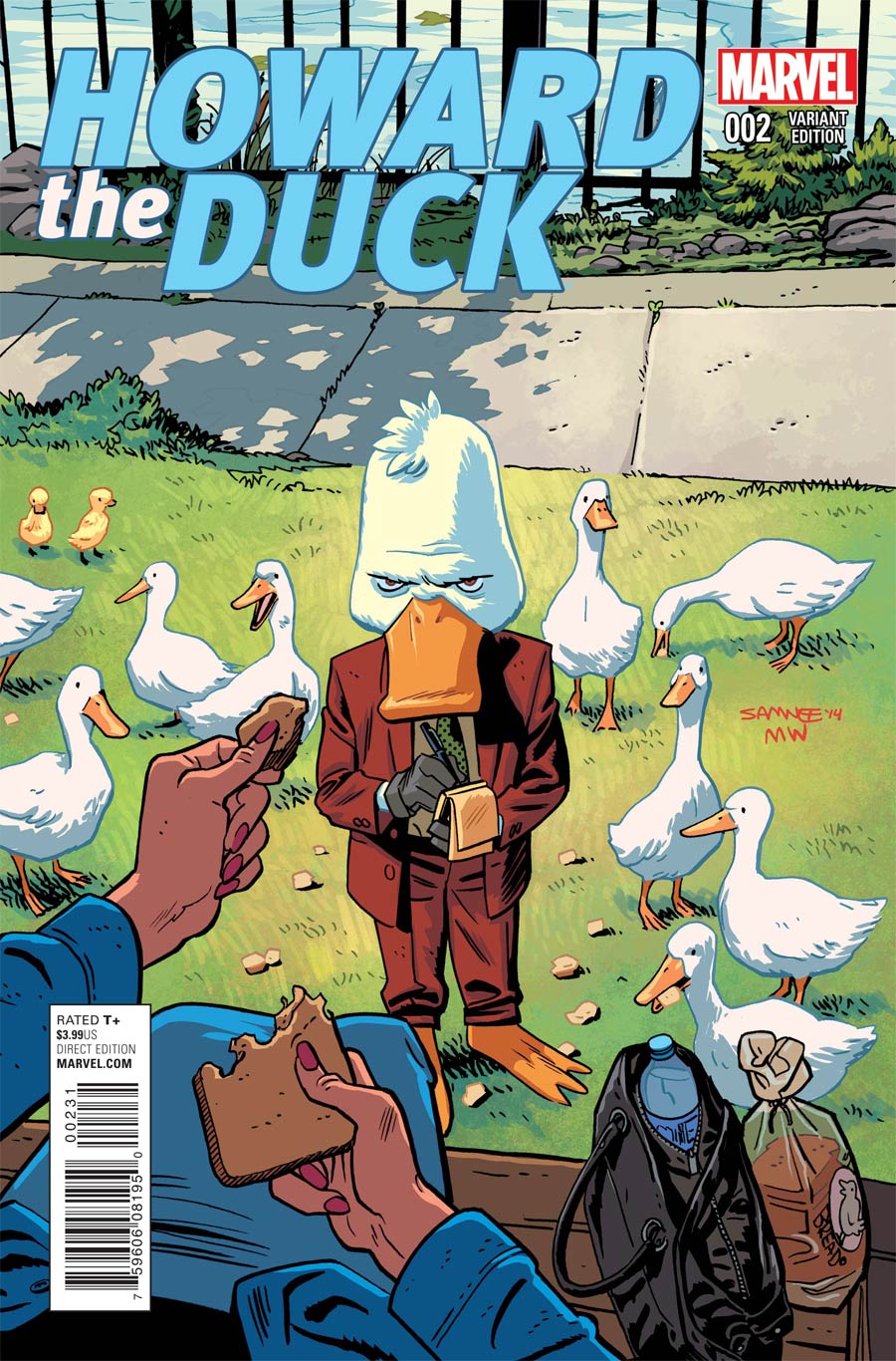 Howard The Duck Vol 4 #2 Cover C Incentive Chris Samnee Variant Cover