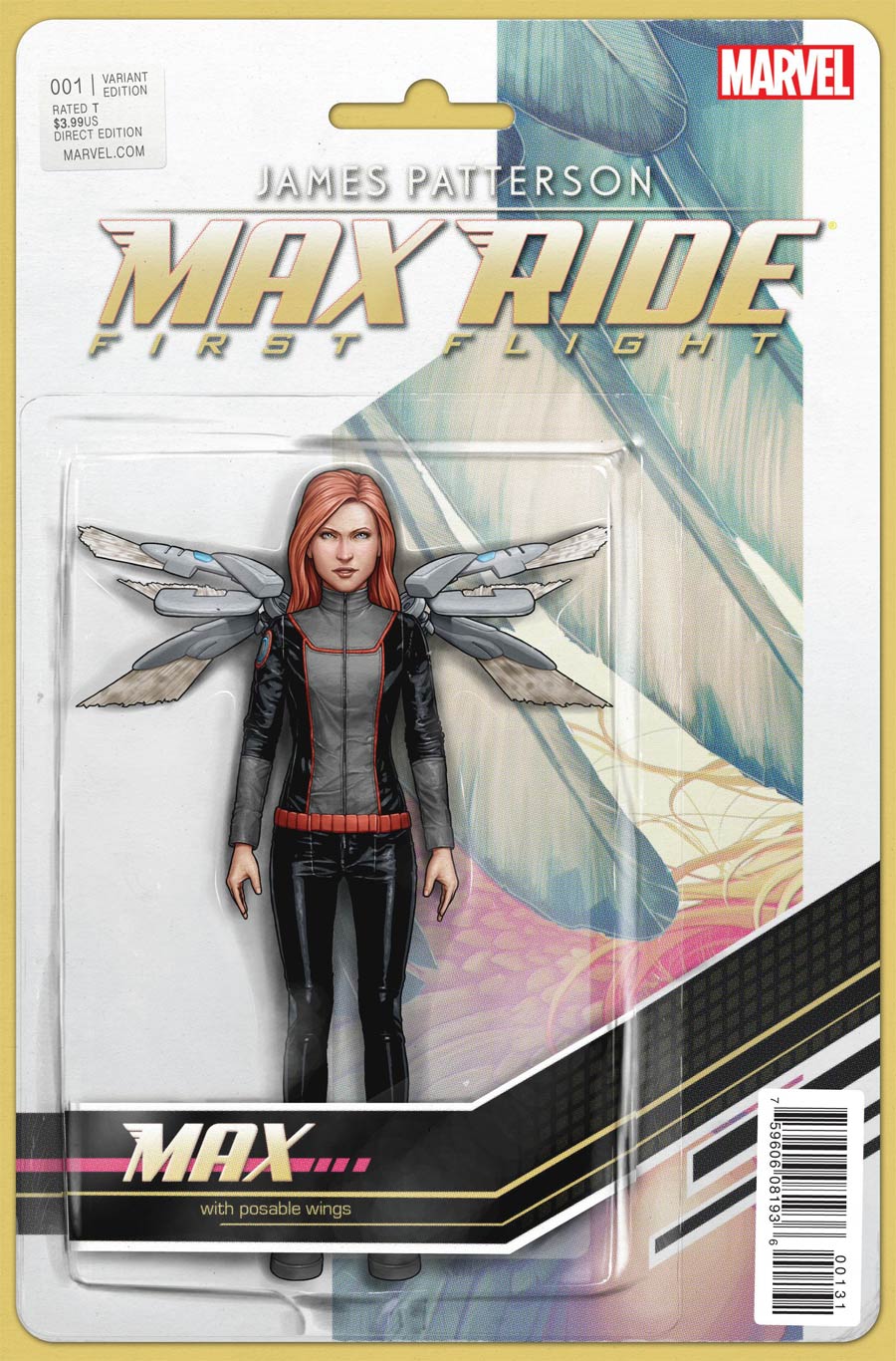 James Patterson Max Ride First Flight #1 Cover B Variant Action Figure Cover