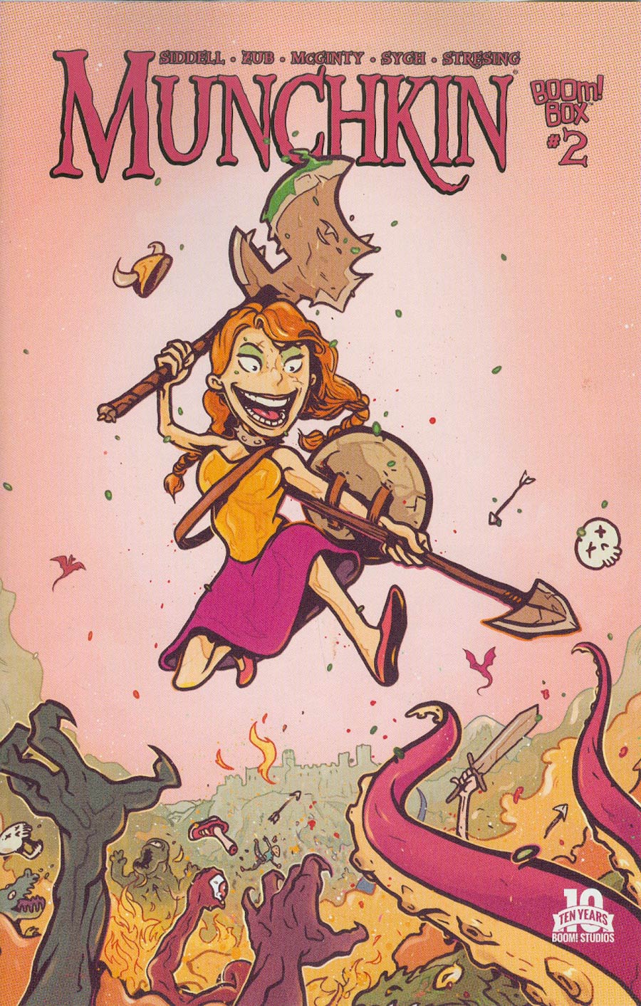 Munchkin #2 Cover C 2nd Ptg Stefan Tosheff Variant Cover