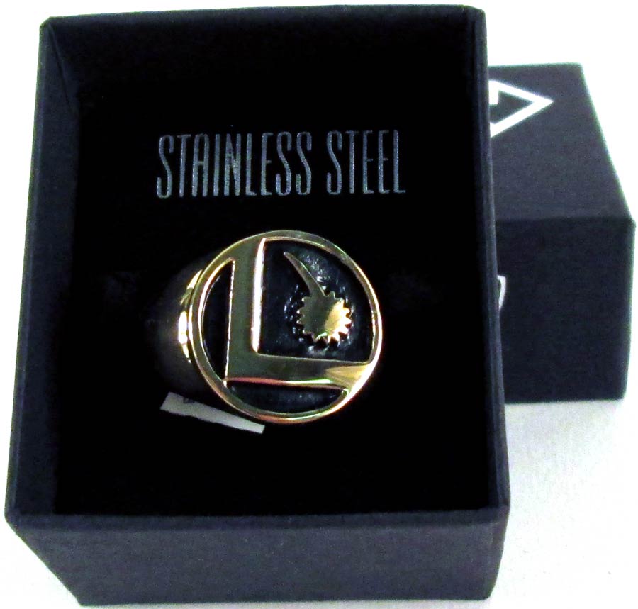 DC Comics Stainless Steel Legion Flight Ring Size 12