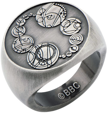 Doctor Who Stainless Steel Ring - Saxons Master Size 10