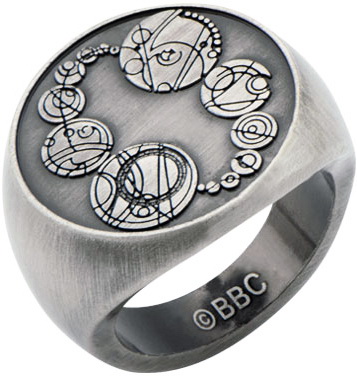 Doctor Who Stainless Steel Ring - Saxons Master Size 8