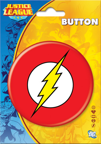 DC Comics 3-inch Button - Flash Logo (97068)