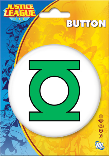 DC Comics 3-inch Button - Green Lantern Logo (97069)