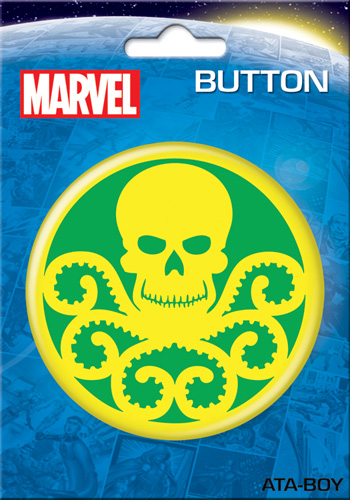 Marvel Comics 3-inch Button - Hydra Logo (97210)