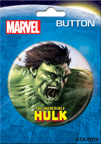 Marvel Comics 3-inch Button - Hulk With Title (97184)
