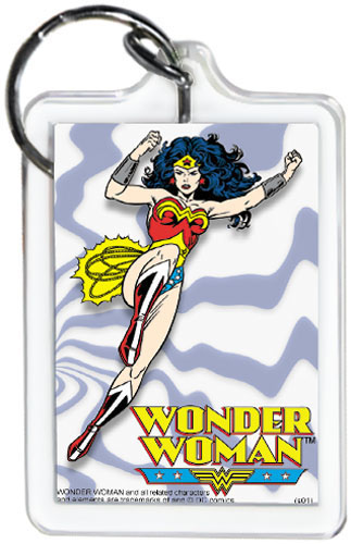 DC Comics Keychain - Wonder Woman With Title (65060KEY)