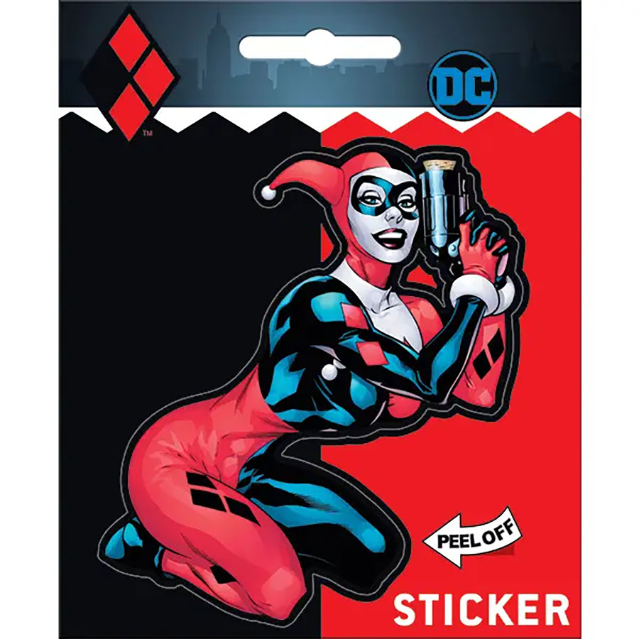 DC Comics Die-Cut Sticker - Harley Quinn Character (45257S)