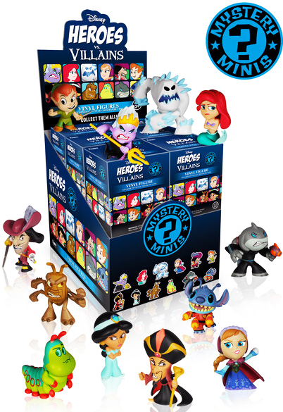 Disney Heroes vs Villains Mystery Minis Blind Mystery Box