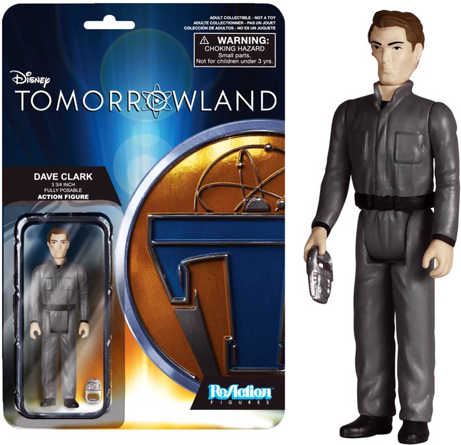 ReAction Tomorrowland Dave Clark 4-Inch Action Figure