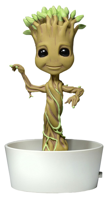 Guardians Of The Galaxy Dancing Groot Solar Powered Body Knocker