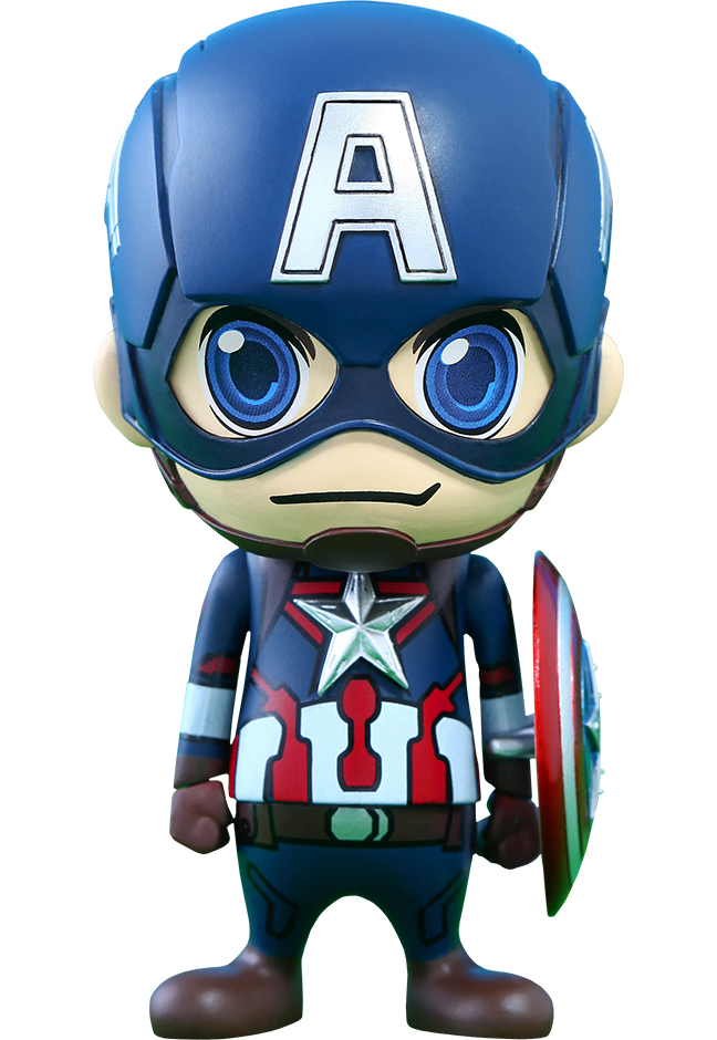 Avengers Age Of Ultron Cosbaby Series 1 Captain America Vinyl Figure