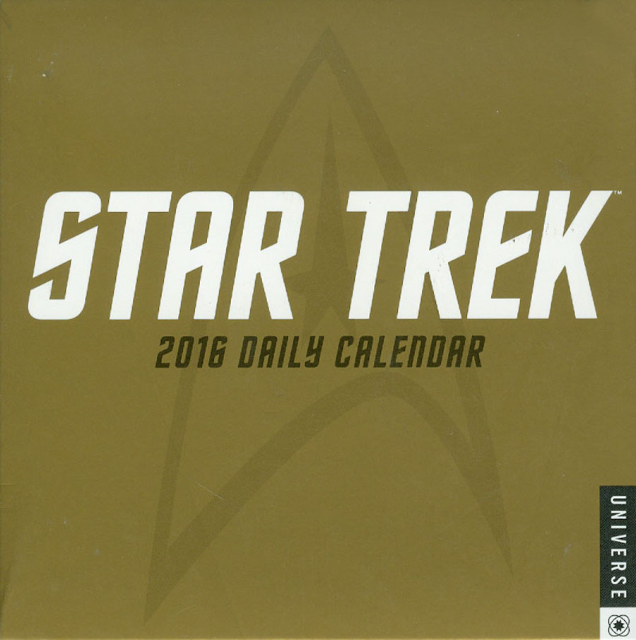 Star Trek 2016 6x5-inch Page-A-Day Calendar