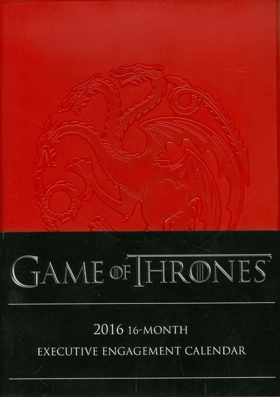 Game Of Thrones 2016 5x7-inch Desk Calendar