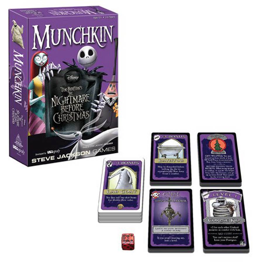 Munchkin The Nightmare Before Christmas Edition