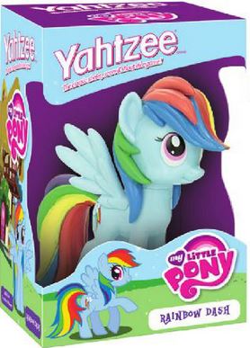 Yahtzee My Little Pony Rainbow Dash Edition