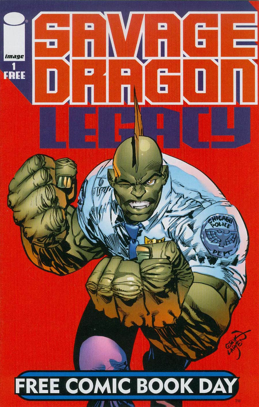 FCBD 2015 Savage Dragon Legacy #1