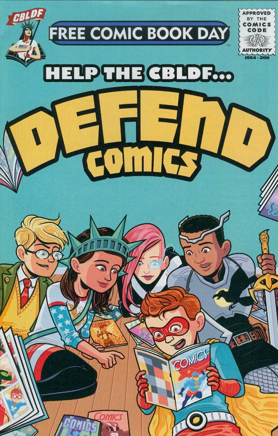 FCBD 2015 CBLDF Defend Comics