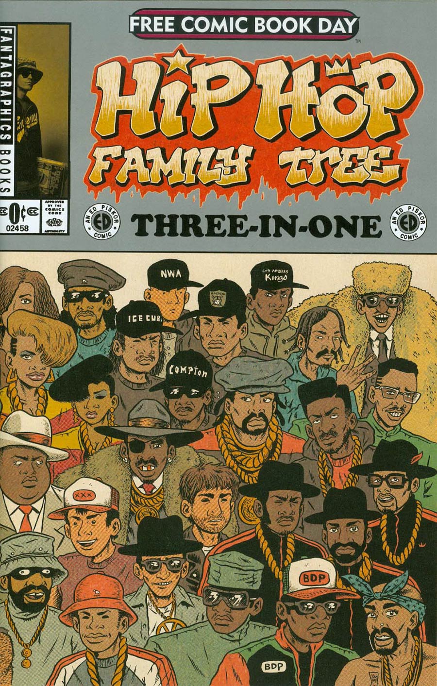 FCBD 2015 Hip Hop Family Tree 3-In-1 Featuring Cosplayers