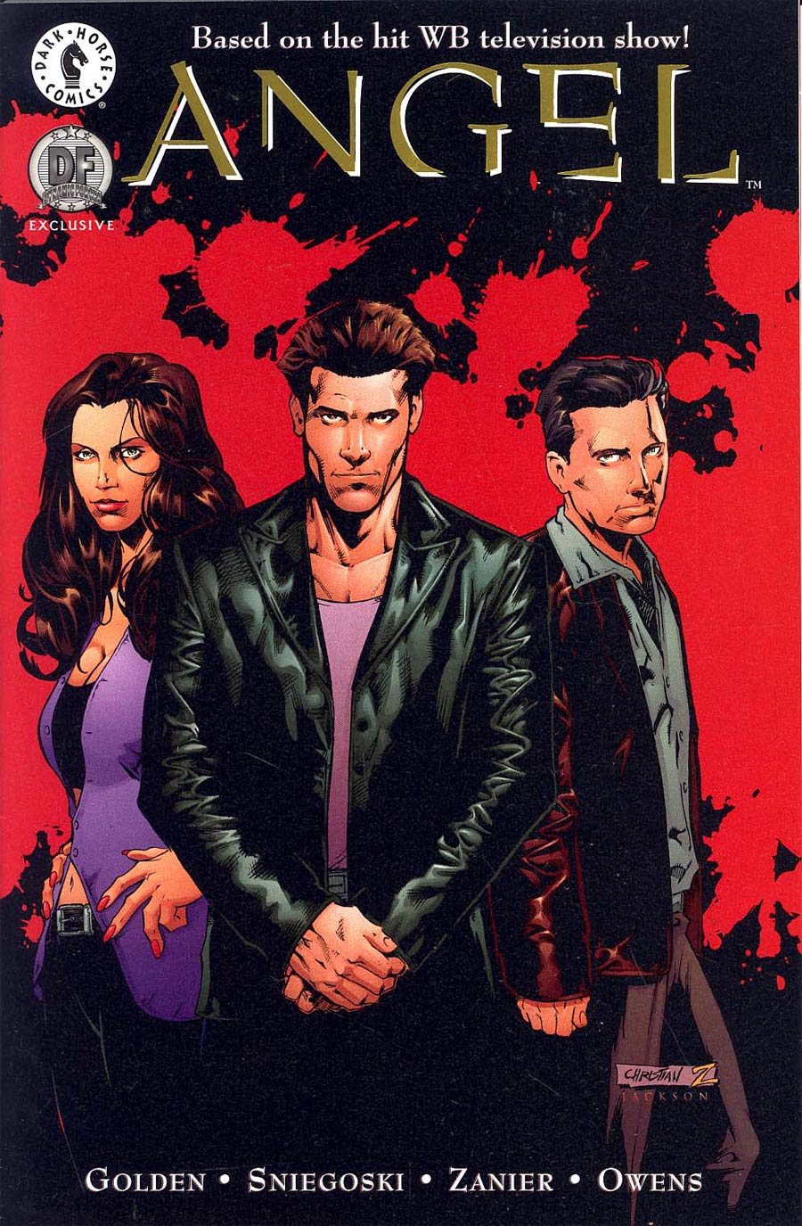 Angel #7 Cover C DF Exclusive Gold Foil Cover