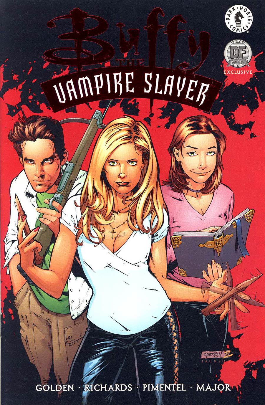 Buffy The Vampire Slayer #21 DF Red Foil Exclusive