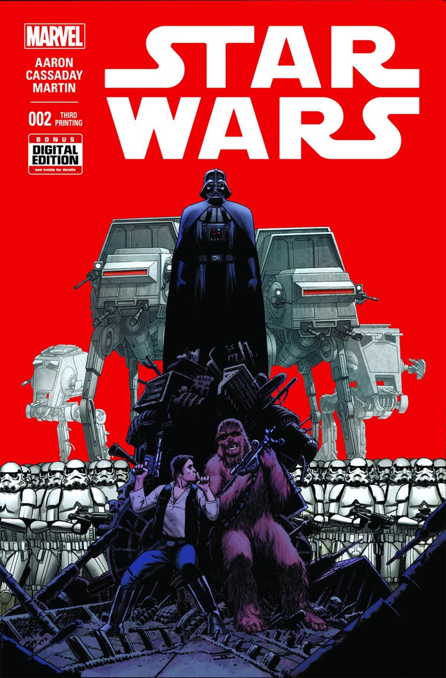 Star Wars Vol 4 #2 Cover H 3rd Ptg John Cassaday Variant Cover