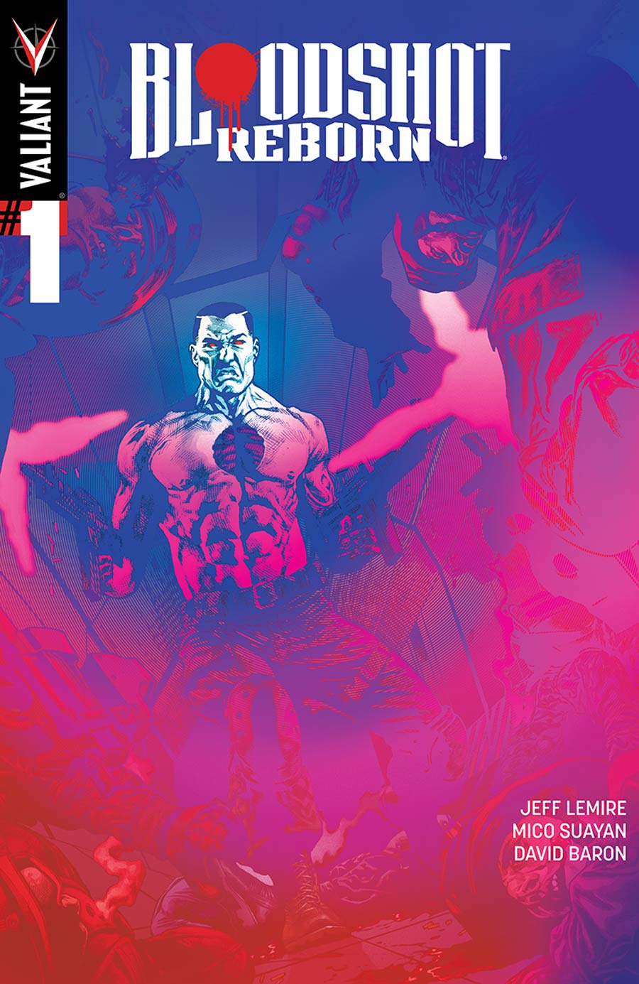 Bloodshot Reborn #1 Cover F Incentive Mico Suayan & Tom Muller Valiant Next Variant Cover