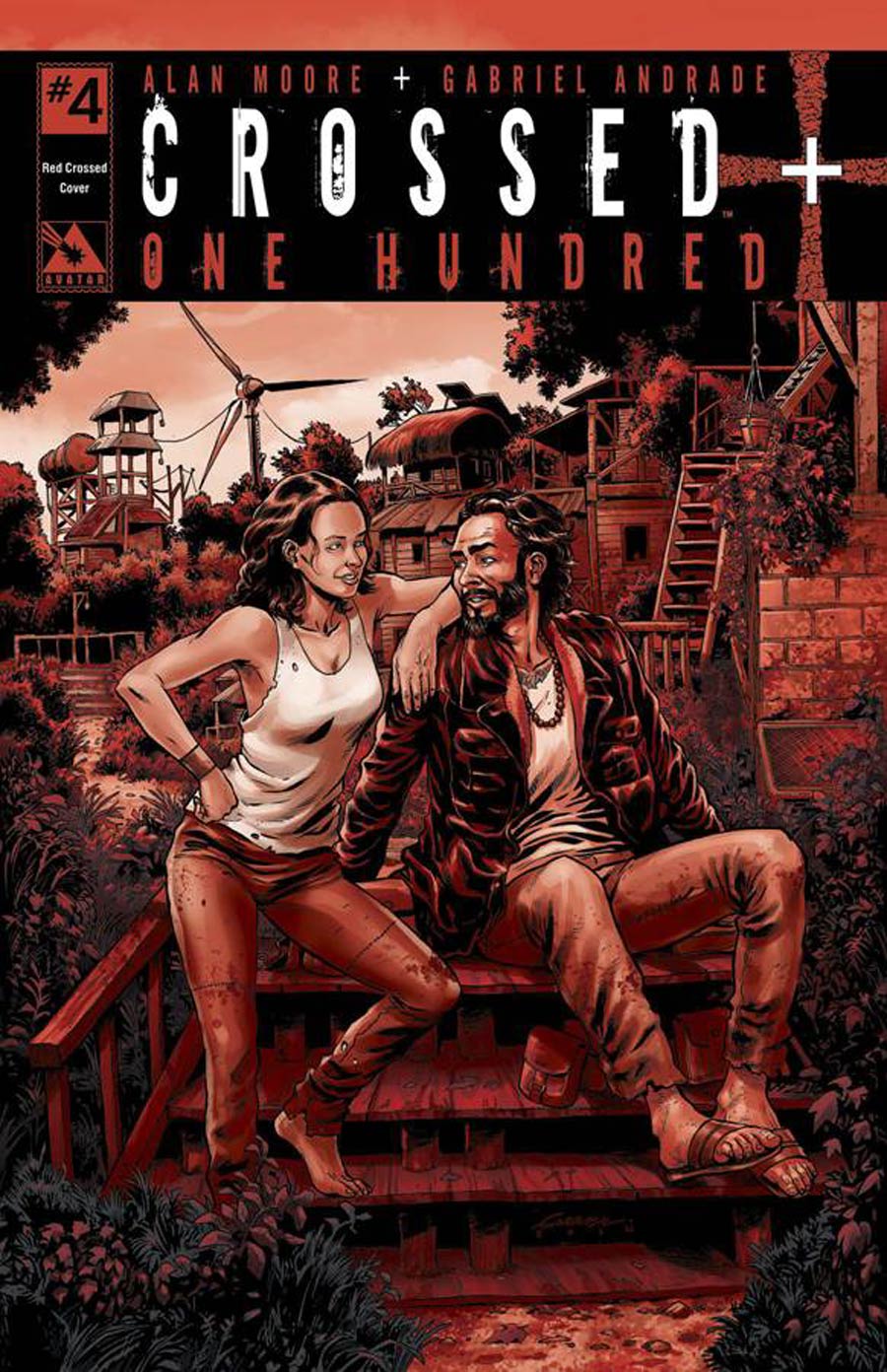 Crossed Plus 100 #4 Cover H Incentive Red Crossed Edition
