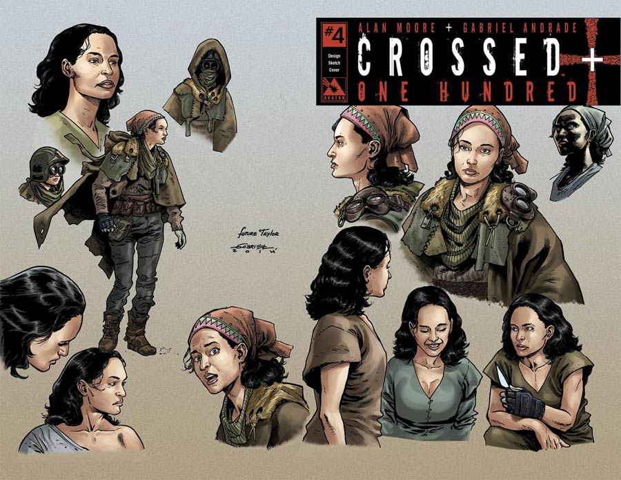 Crossed Plus 100 #4 Cover I Incentive Design Sketch Cover