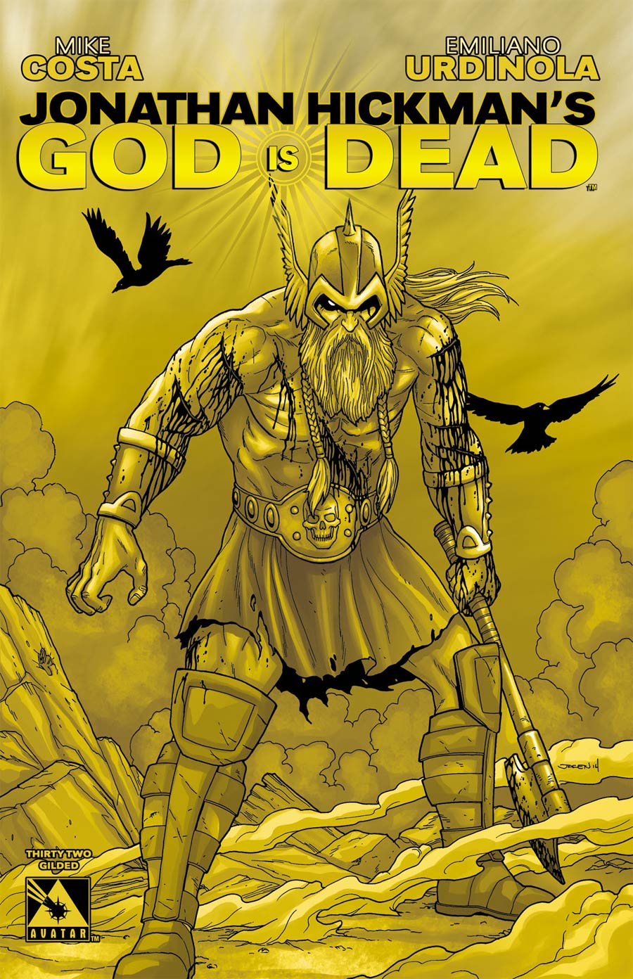 God Is Dead #32 Cover F Incentive Gilded Cover