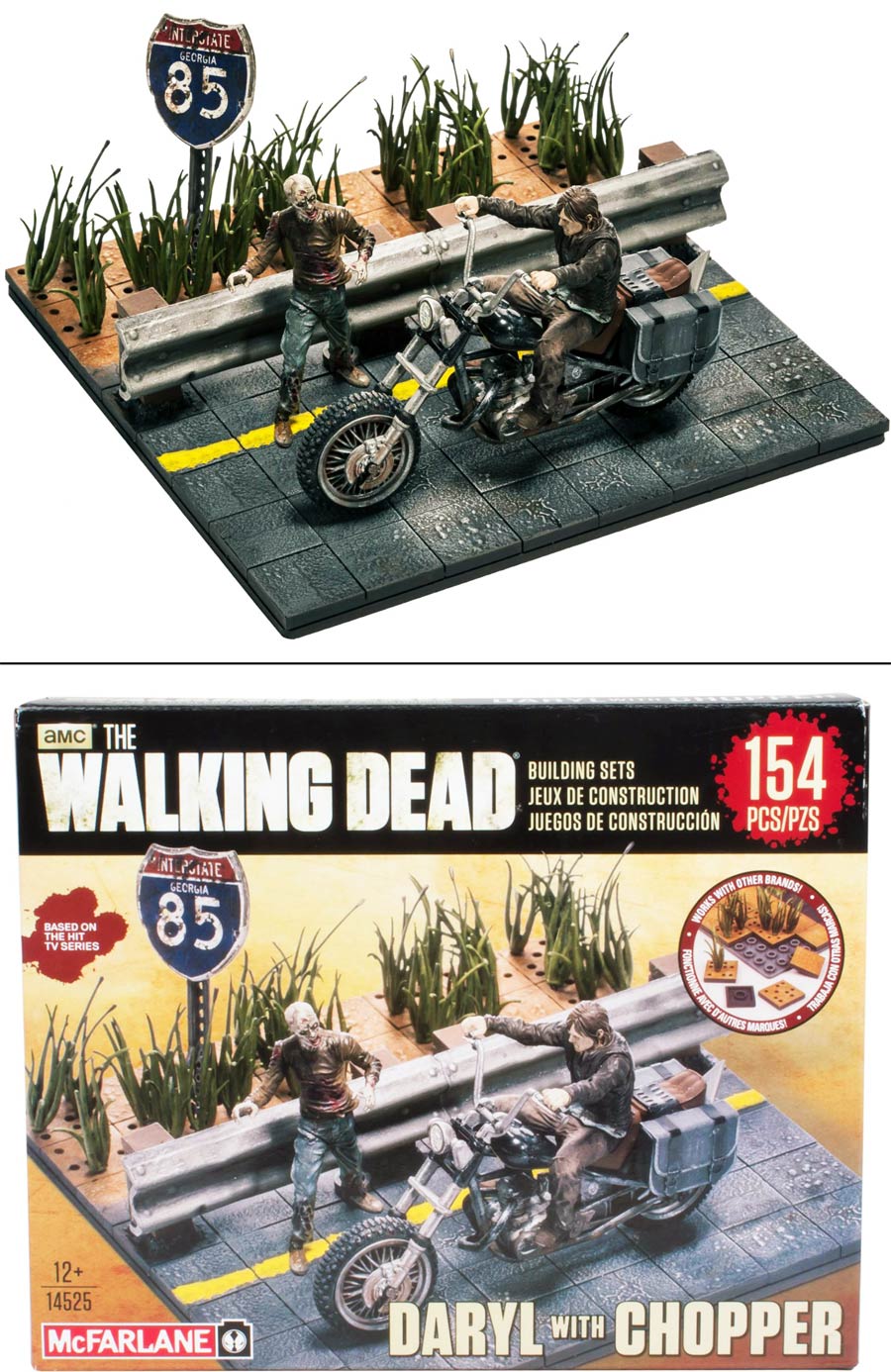 Walking Dead TV Building Set Level 3