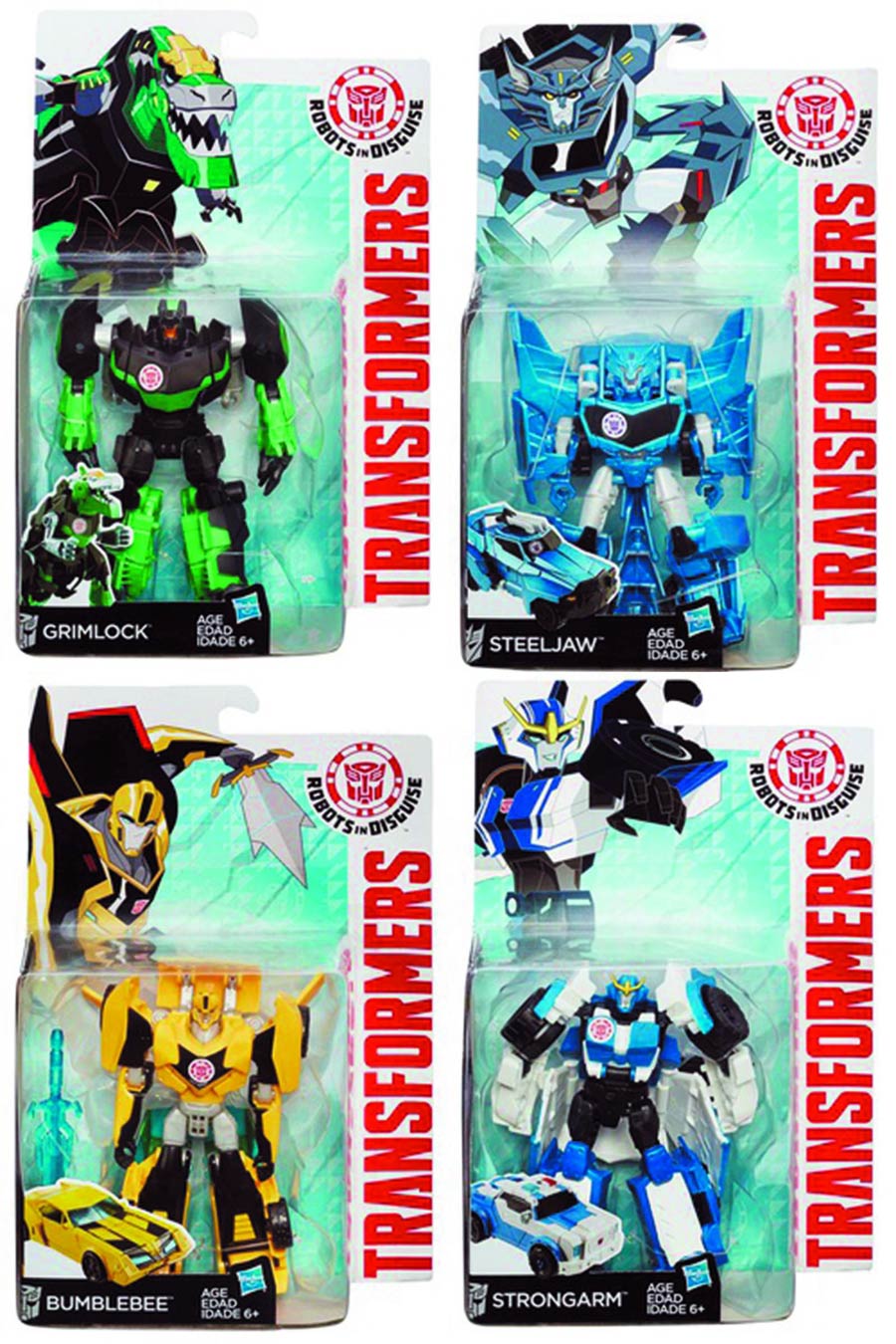 Transformers Robots In Disguise Warriors Action Figure Assortment Case 201503